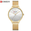 CURREN 9024 Watch Women Casual Fashion Quartz Wristwatches Creative Design Ladies Gift relogio feminino