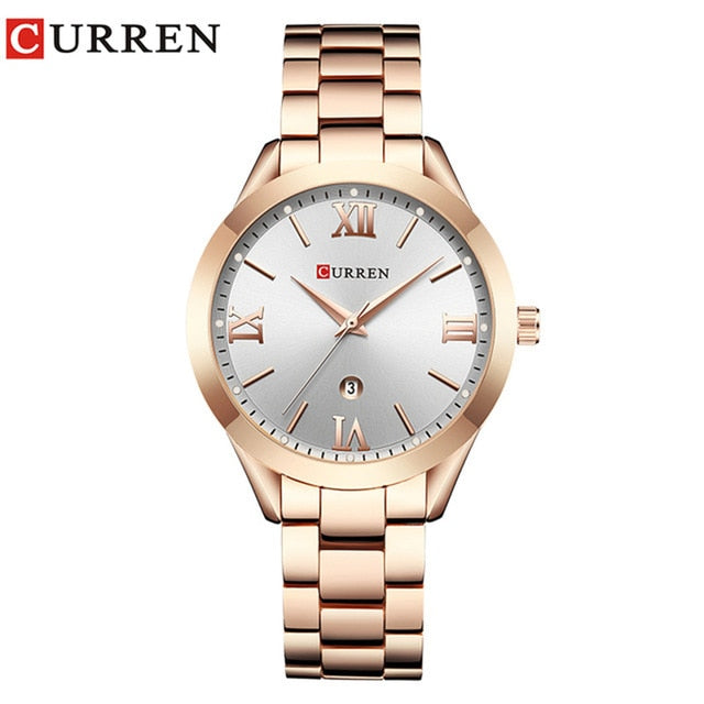 CURREN 9007 Rose Gold Quartz Watches