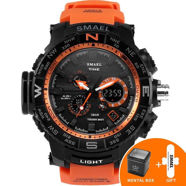Orange Sport Multifunctional Stopwatch 1531 S Sport