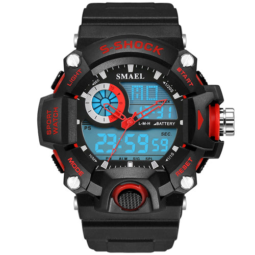 Electronic Led Sport Wristwatch Digital 1385 S