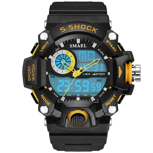 Electronic Led Sport Wristwatch Digital 1385 S