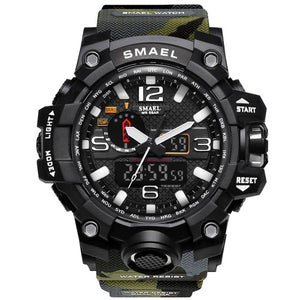 Dual Time Camouflage Military LED 50M Waterproof 1545