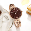 CURREN Fashion Gold Women Watches 9012 Stainless Steel Ultra thin Quartz Watch Woman Romantic Clock Women's Watches Montre Femme