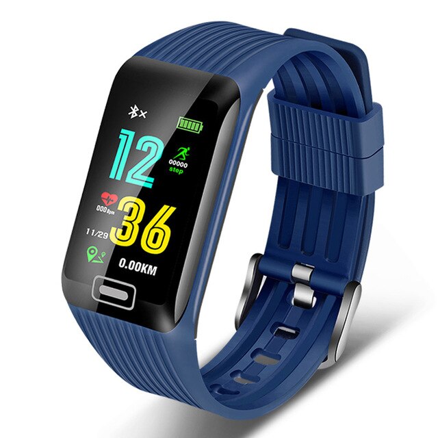 LIGE 2019 New Smart Bracelet Heart Rate Monitor Fitness Tracker Sports