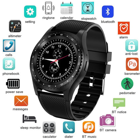 50 Meters Bluetooth Link Smart Watches Sport 1617B