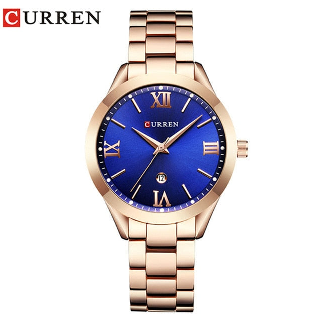 CURREN 9007 Rose Gold Quartz Watches